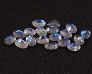 Lote al por mayor de piedras preciosas sueltas de labradorita natural de 5x7 mm, corte ovalado, facetadas y calibradas, para la fabricación de joyería. - Product Image 3
