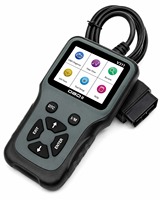 RG OBD2 Pemindai Diagnostik Mobil Layar LCD Pembaca Kode Hapus Kode ABS untuk Kendaraan 1996+ 12-24V Konektivitas USB Hitam