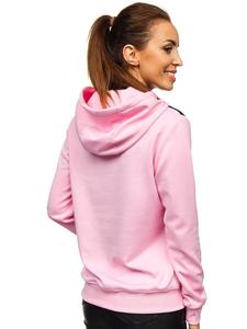 Women's Eco-Friendly Breathable Moisture-Wicking Lightweight Organic Cotton Polyester Pullover Hooded Sweatshirt Winter Hoodies - Product Image 2
