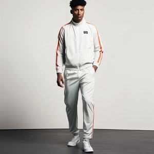 Econex-chándal deportivo personalizado para hombre, venta al por mayor, chaqueta con capucha, pantalones de chándal estampados de poliéster y algodón, ropa reflectante de calidad para hombre - Product Image 1