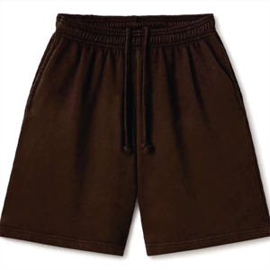 Shorts de sport décontractés pour hommes, nouveau style, taille élastique, polyester/coton, séchage rapide, respirant, entraînement, alpinisme, gym - Product Image 1