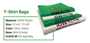 Sac à provisions de t-shirt imprimé gravure recyclable de haute qualité Haut à fermeture éclair en plastique HDPE directement du Vietnam pour une utilisation dans les supermarchés - Product Image 3