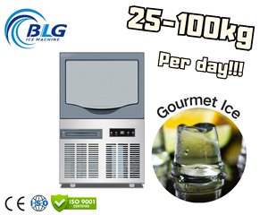 Blg thương hiệu Nhà Máy bán hàng trực tiếp hoàn toàn tự động thương mại hình Trụ máy nước đá cho quán bar/nhà hàng/sữa trà cửa hàng/khách sạn - Product Image 2