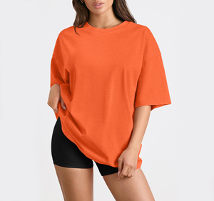 T-shirt d'été personnalisé à col côtelé avec impression en relief, haute qualité, pour hommes, col rond, vierge, impression DTG personnalisée, t-shirt à strass pour femmes - Product Image 1