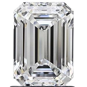 เพชรทรงเอเมอรัลด์ 1.00 กะรัต สี E ความสะอาด VS1 เพชรเพาะเลี้ยงในห้องปฏิบัติการ รับรองโดย IGI สำหรับทำเครื่องประดับ - Product Image 2