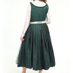 Vestido Dirndl Bávaro de Alta Calidad para Mujer, Traje Tradicional Alemán para Oktoberfest - Product Image 2