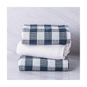 New Style High Quality 100% Organic Cotton GOTS Certificate Solid Color Embroidered Cheap Wholesale Golf Kitchen Cleaning <b>Towels</b> - Product Image 4