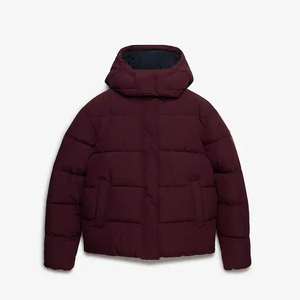 Construction Secure Pockets And <b>Lightweight</b> Warmth For Outdoor Water Resistant <b>Women</b> Puffer <b>Jacket</b> With Stand Up Collar <b>Quilted</b> - Product Image 2