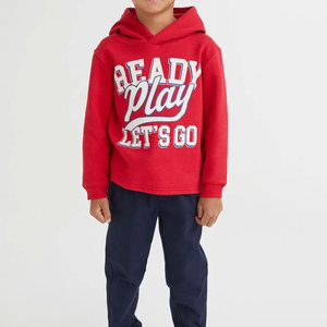 Ensembles de vêtements d'été pour enfants imprimés sur mesure en gros, survêtements personnalisés à manches longues de haute qualité pour garçons - Product Image 1