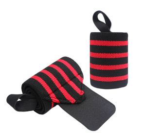 Muñequera Deportiva Ajustable Unisex, Ecológica, Duradera y de Primera Calidad, con Bucle para el Pulgar, Diseño Transpirable de Poliéster, Protección para Gimnasio y Deportes - Product Image 1