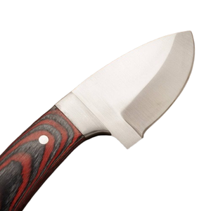 Couteau à lame fixe artisanal en acier inoxydable, pointe en U, avec manche en micarta, pour le camping et la survie, EDC - Product Image 4