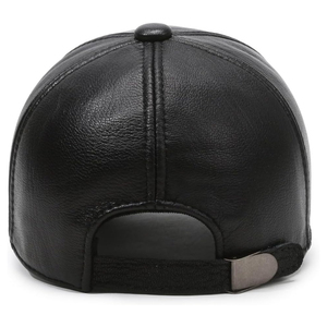 Wholesale Price Custom 6 Panel Leather Caps For Sale 2026 New Arrival High Quality Street Wear Leather Caps For Adults - Product Image 6
