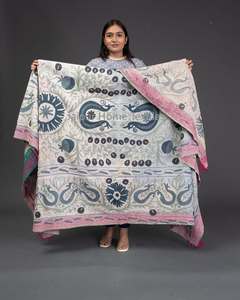 ผ้าห่มกันธาแบบวินเทจ ทำมือ งานปะติดปะต่อสไตล์โบราณ ผ้าฝ้าย สำหรับเด็กและผู้ใหญ่ ใช้ในบ้าน โรงแรม พกพาสะดวก ลดราคาในเวลาจำกัด - Product Image 6