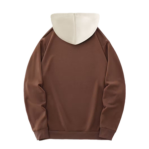 Sweat-shirts à capuche zippés intégraux en molleton 100 % coton, brodés de strass, personnalisés et tendance pour hommes - Product Image 3