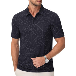 Chemises polo de sport pour hommes personnalisées, respirantes, performantes, anti-transpiration, vêtements d'équipe, OEM, exportation Pakistan - Product Image 1