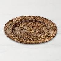 Offre Spéciale 2026 Assiette de Présentation Rustique en Rotin 33 Pouces Faite à la Main au Vietnam Décoration DIY Hôtel Maison Cuisine Meilleur Prix pour la Vente en Gros