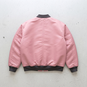 Chaqueta Bomber con Cuello Redondo y Bordado para Mujer, Ropa de Invierno, Chaquetas Bomber de Color Sólido, Chaqueta Bomber de Moda Urbana para Mujer - Product Image 2
