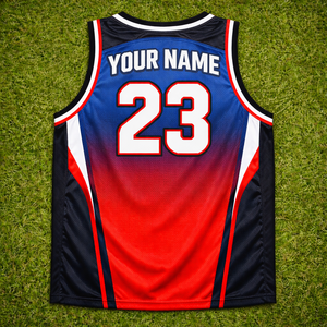 Camiseta de Baloncesto Personalizada para Equipos Escolares, Tallas Grandes, Secado Rápido, Transpirable, 100% Poliéster, Nombre y Número del Jugador Sublimados en la Parte Delantera - Product Image 2