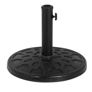 Base per Ombrellone da Patio in Granito da 20 Libbre, Quadrata 16,5 Pollici, Impermeabile, per Giardino, Parco, Spiaggia - Product Image 1