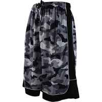 Shorts de course pour hommes, taille mi-haute, en toile 100 % polyester, séchage rapide, avec logo frontal, impression par sublimation personnalisée, respirants
