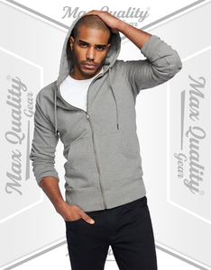 Sweat-shirt à capuche zippé pour homme, veste en polaire confortable pour l'entraînement, le jogging et le style décontracté - Product Image 2