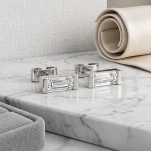 1.30CTW Round Cut Diamond Chain <b>Bracelet</b> - Product Image 1