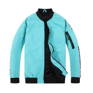 Vestes de baseball universitaires pour hommes en coton, personnalisables, de nombreuses couleurs, prix de gros abordable - Product Image 4