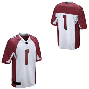 Camiseta de fútbol americano transpirable, de secado rápido, duradera, de poliéster para adultos, personalizable, a precio económico, en venta. - Product Image 1