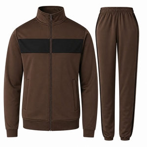 Conjunto Deportivo para Hombre 3 Stars Experts, Chaqueta Cortavientos Transpirable con Cierre y Pantalones Jogger, para Correr en Invierno, de Secado Rápido - Product Image 2