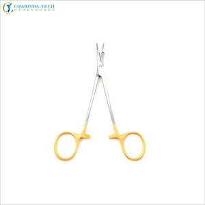 Porte-aiguilles Olsen-Hegar Premium et Ciseaux à Suture Combinés en Acier Inoxydable – Instruments Chirurgicaux Orthopédiques Certifiés CE ISO - Product Image 3