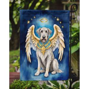 Irish Wolfhound Garden ธงหลากสีสำหรับตกแต่งลานบ้านกล่องจดหมายและสนามหญ้าสำหรับเตียงดอกไม้และสนามหญ้าขนาด - Product Image 3