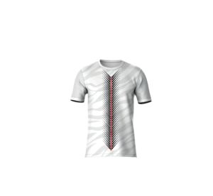 เสื้อยืดโพลีเอสเตอร์ OEM 100% สำหรับงานซับลิเมชั่น ออกแบบลายด้านหน้าได้ตามต้องการ เสื้อผ้ากีฬาผู้ชาย น้ำหนัก 180 กรัม ผ้าถัก แห้งเร็ว เป็นมิตรกับสิ่งแวดล้อม - Product Image 5
