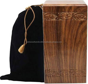 Urna de Madera Hecha a Mano para Cenizas de Adultos, Urnas Funerarias Humanas, Urnas de Entierro de Alta Calidad - Product Image 5