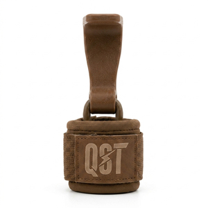 Custom Neoprene Weightlifting <b>Hooks</b> Padded Wrist Support Breathable Non-Slip Grip for Unisex OEM Custom Logo - Product Image 1