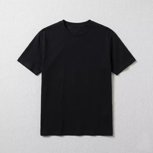 เสื้อยืดผ้าฝ้ายใส่สบาย เนื้อผ้าถักระบายอากาศ สัมผัสนุ่ม ทรงปกติ แขนสั้น เสื้อผ้าลำลองสำหรับไลฟ์สไตล์สบายๆ - Product Image 6