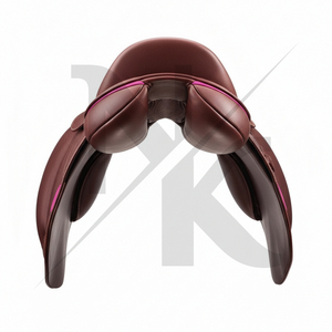 Selle de dressage ergonomique en cuir véritable léger de haute qualité, confortable pour le contact, produits d'équitation anglaise en provenance d'Inde - Product Image 5
