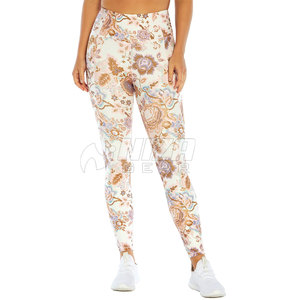 Legging de yoga pour femme à taille haute, séchage rapide, écoresponsable, en Spandex/Polyester, couleur unie, confortable, fabriqué en usine, best-seller, faible MOQ - Product Image 3