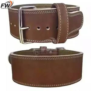 Ceintures de musculation en cuir véritable de haute qualité et résistantes, meilleur design pour le fitness et la musculation, boucle personnalisable - Product Image 1