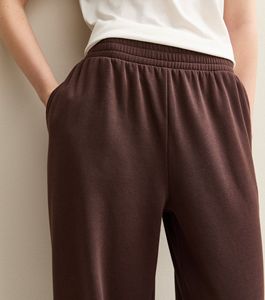 Pantalon de jogging décontracté streetwear personnalisé pour femme, coupe large, avec cordon de serrage, en molleton de coton, pour l'extérieur - Product Image 3