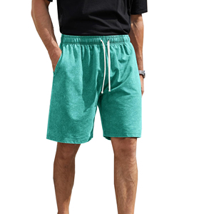 Pantalones Cortos de Verano para Hombre con Logotipo Personalizado de Alta Calidad, Lavado Ácido, Nueva Moda Casual, Ropa Deportiva de Mezclilla de Algodón, Precio al por Mayor - Product Image 1