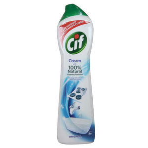 Cif Original Crema Limpiadora Multiusos para Cocina y Baño, Aroma Brisa Marina, Elimina el 100% de la Suciedad con Limpieza Natural - Product Image 1