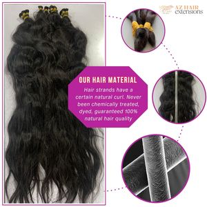 วิกต่อผมมนุษย์แบบสองชั้นทำจากหนังศีรษะสำหรับต่อผมมนุษย์เกรด12A - Product Image 6