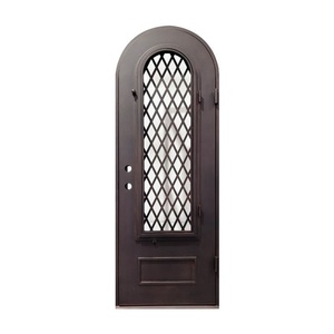 Royal Luxury KHP-DG-003 Traditional Steel Entrance Gate for Outdoor Use; Powder-Coated for Rust Water Resistance; Easy Assembly - Product Image 1