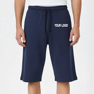 Pantalones Cortos Casuales para Hombre, Diseño Nuevo, Comodidad Esencial, Tela Suave, Corte Relajado, Cintura Elástica con Cordón, Lisos, para Descansar, de Verano - Product Image 1