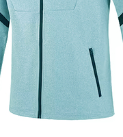 Veste de sport légère et respirante à imprimé uni pour homme, veste de survêtement personnalisée à fermeture éclair, séchage rapide pour la gym