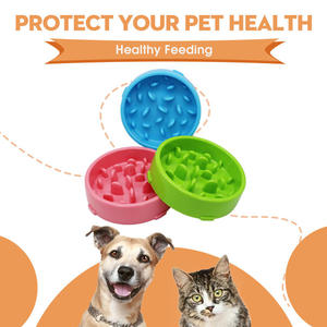 <b>Feeder</b> Stop Bloat Dog <b>Feeder</b> <b>Bowl</b> Plastic Dog Food <b>Bowl</b> Anti-choking <b>Slow</b> <b>Feeder</b> Dog Silicone <b>Bowl</b> - Product Image 2