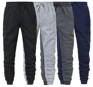 Pantalones Deportivos Casuales para Hombre, Cintura Elástica, Resistentes al Viento, Mezcla de Algodón Ecológico, para Gimnasio, Deportes, Correr, Entrenamiento, Ropa Deportiva - Product Image 1