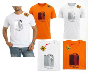 Nouveaux T-shirts Hip-hop Oversize pour Hommes de Haute Qualité, Très Vendus, en Spandex/Coton Respirant, Personnalisables, Manches Courtes, BD - Product Image 1