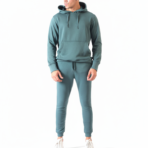 Ensemble sweat-shirt à capuche pour femmes, pantalon de jogging décontracté avec poches, survêtement long, pantalon à cordon de serrage de couleur unie, automne - Product Image 6