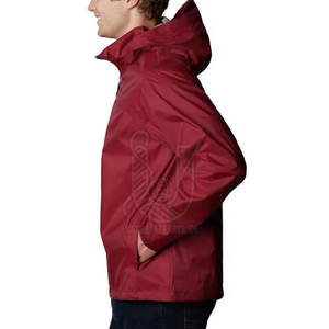 Chaqueta Cortavientos para Hombre con Capucha y Logotipo Frontal, Cómoda, de Invierno, Color Personalizado, Alta Calidad, Transpirable y de Secado Rápido - Product Image 3